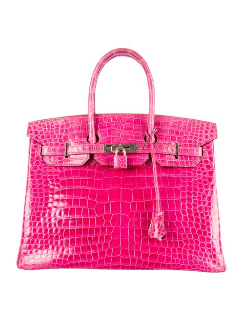 Hermes Birkin 35 crocodile